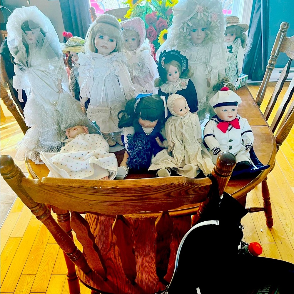 Ashton drake porcelain dolls
